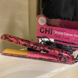 CHI Breast Cancer Awareness Designed Flat Iron